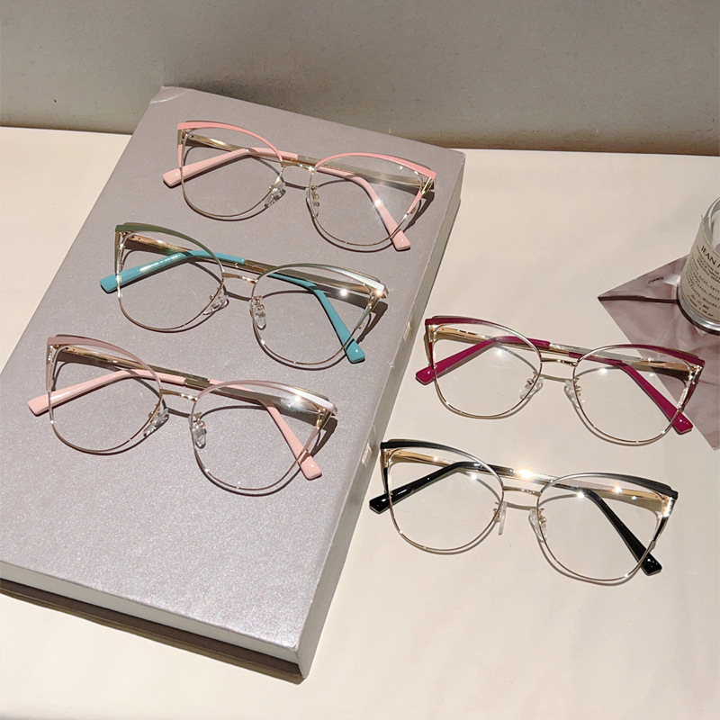 Women'S Fashion Glasses Non Prescription - New Fashion Cat Eye Anti Blue