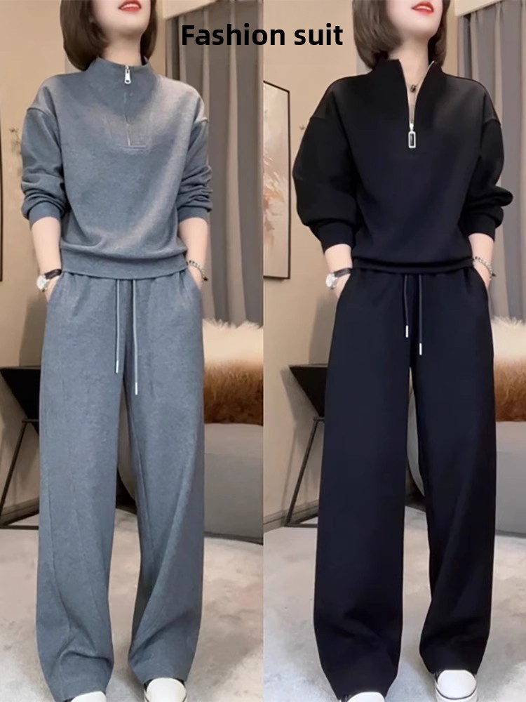 Women'S Fashion Sweatshirts - Fashionable Sportswear Set 2025 Autumn New