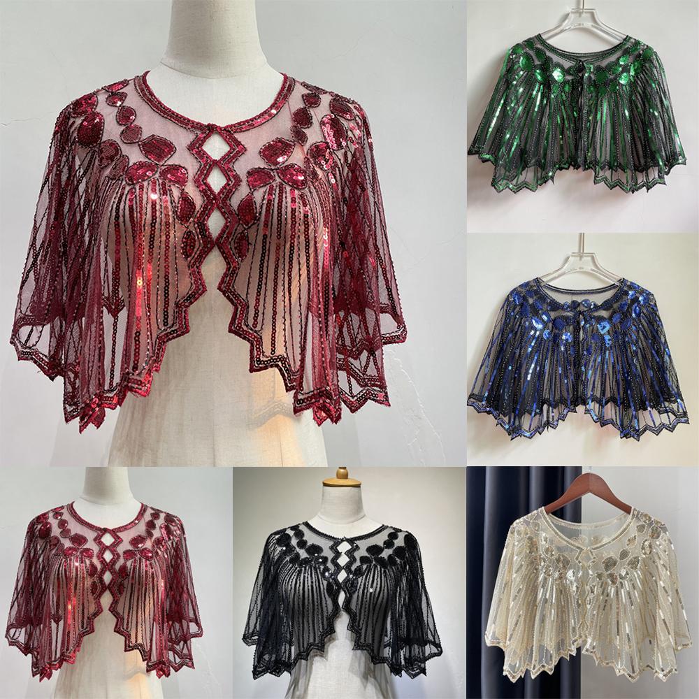 Women'S Fashion Of The 1920S - Fashion Women 1920s Shawl Beaded Sequin