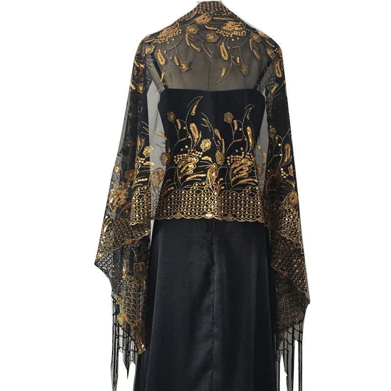 Women'S Fashion Of The 1920S - Sequins Wedding Cape Evening Dresses Shawls