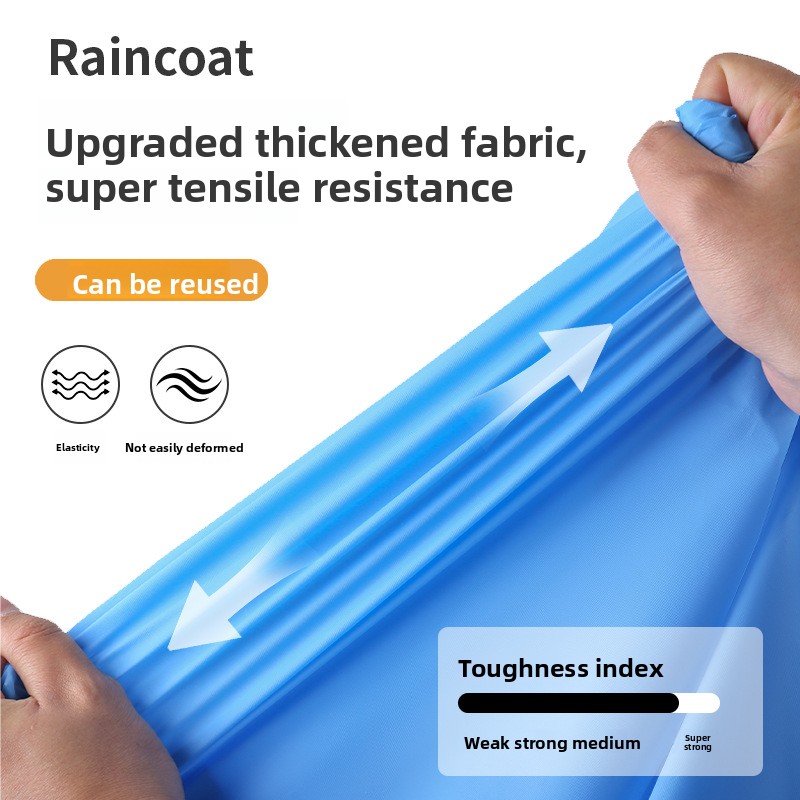 Fashionable Loose Fit EVA Reus - Women'S Fashion Raincoat ulasan dan harga