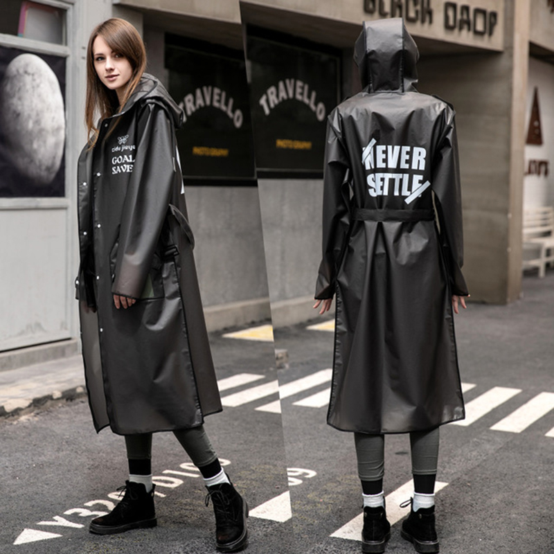 2021 Fashion Adult Long Rainco - Women'S Fashion Raincoat ulasan dan harga