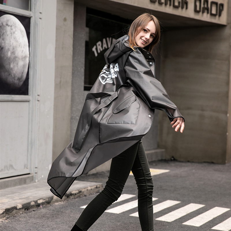 2021 Fashion Adult Long Rainco - Women'S Fashion Raincoat ulasan dan harga