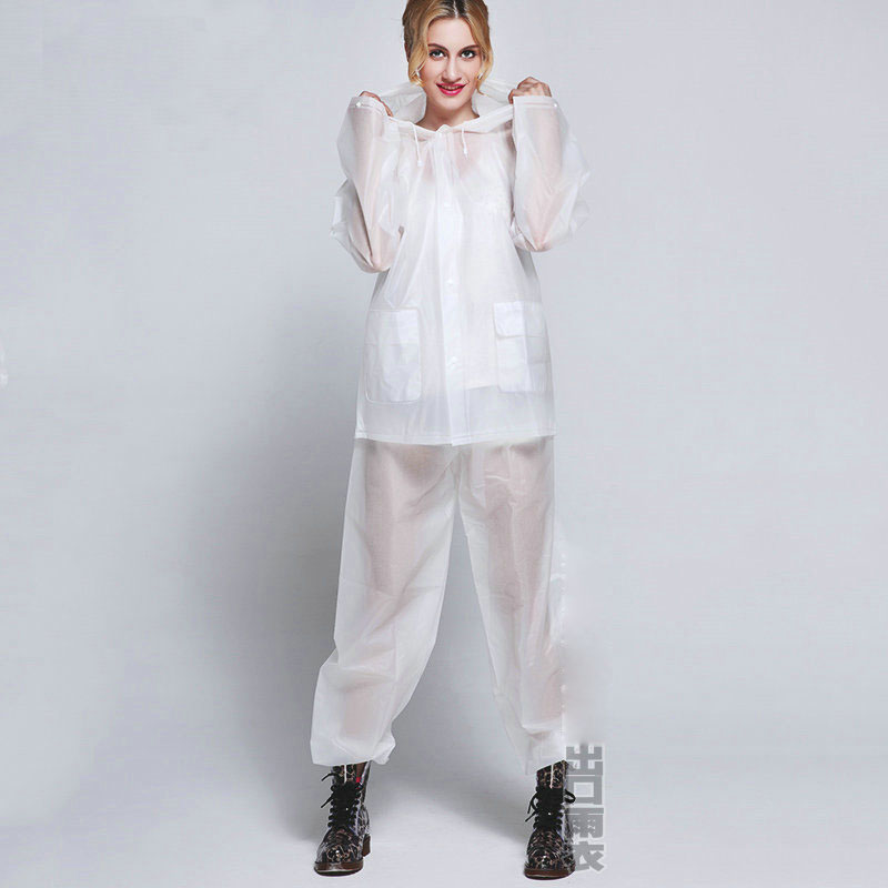 EVA Transparent Motorcycle Ele - Women'S Fashion Raincoat ulasan dan harga