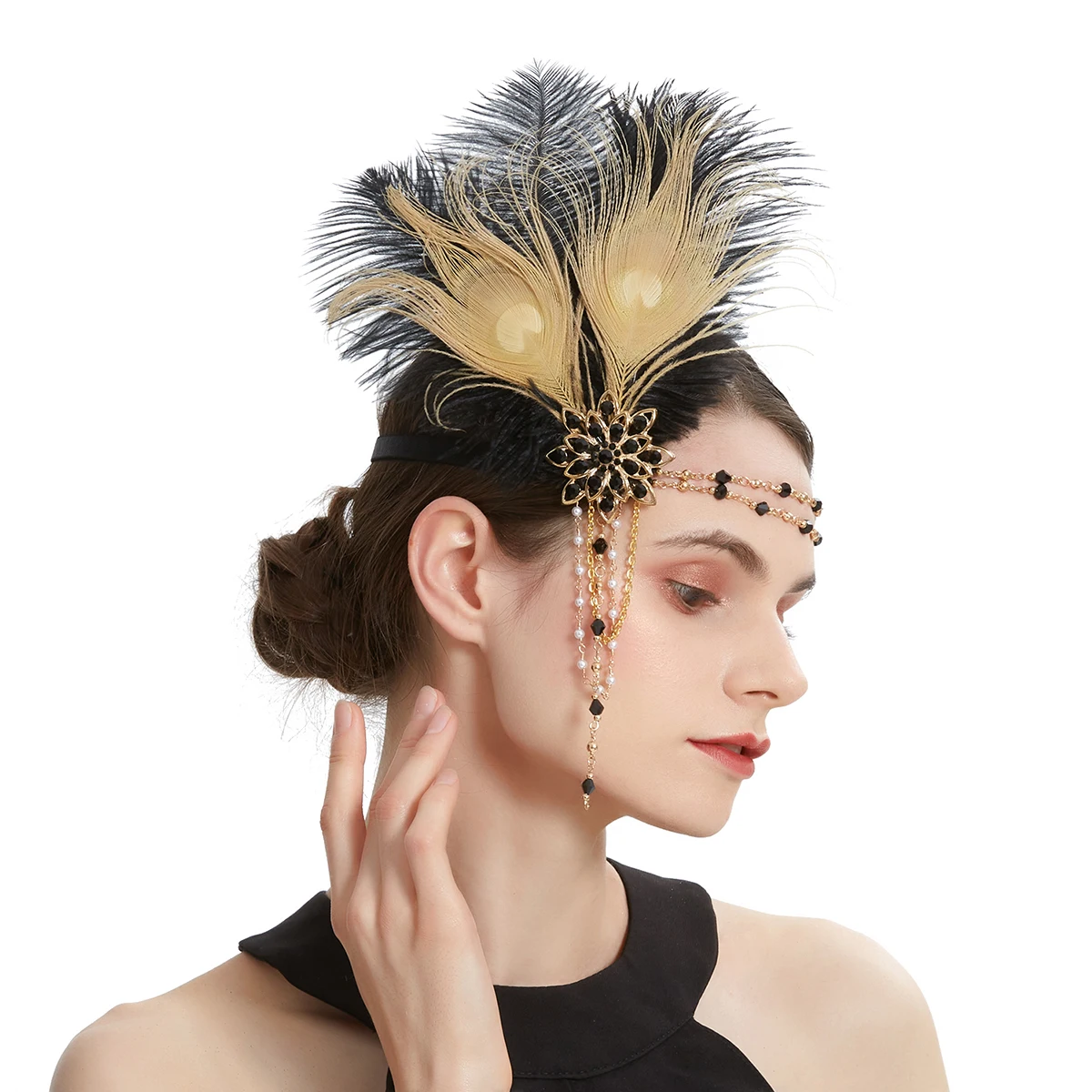 Rhinestone HairBand 1920s Vint - Women'S Fashion Of The 1920S ulasan dan harga