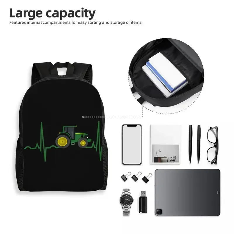 Tractor Heartbeat Laptop Backp - Women'S Fashion Sweatshirts ulasan dan harga