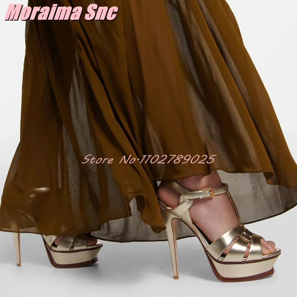 Platform Waeve T-strap Square  - Women Fashion Store ulasan dan harga