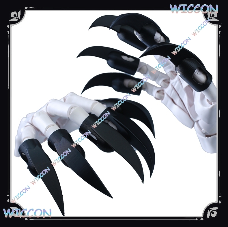 Animal Costume Fingernails Bla - Women'S Fashion Gloves ulasan dan harga