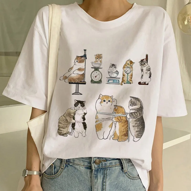 Summer New Cute Cat Funny Cart - Women'S Fashion From The 90S ulasan dan harga
