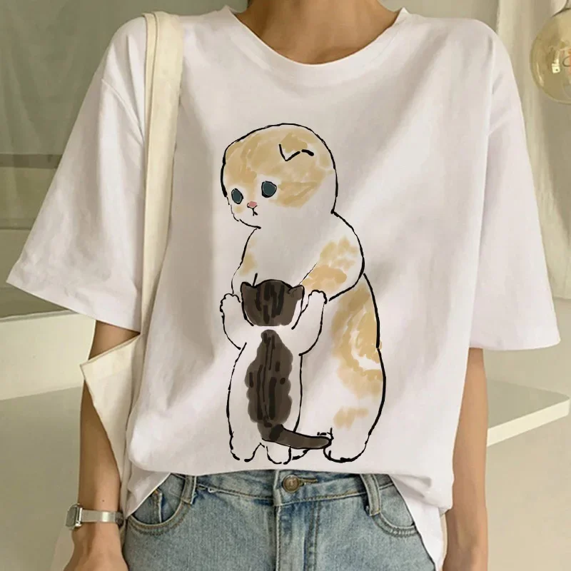 Summer New Cute Cat Funny Cart - Women'S Fashion From The 90S ulasan dan harga