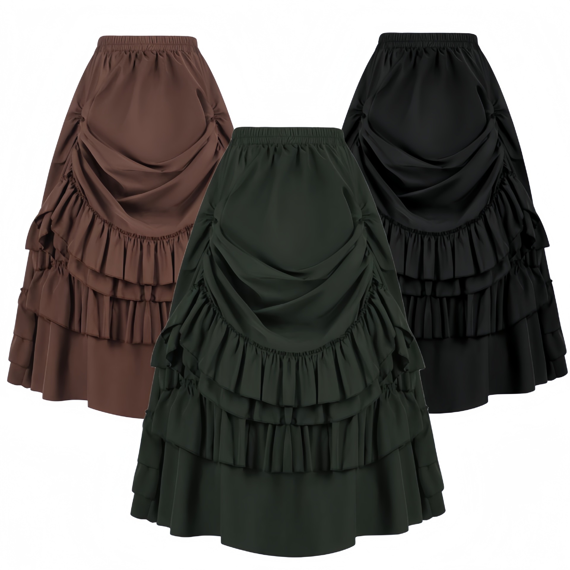 New Medieval Gothic Style Shor - Women'S Fashion Renaissance Period ulasan dan harga