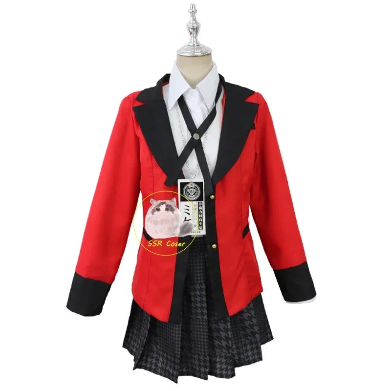 Anime Jabami Yumeko Cosplay Co - Pleated Skirt Women ulasan dan harga