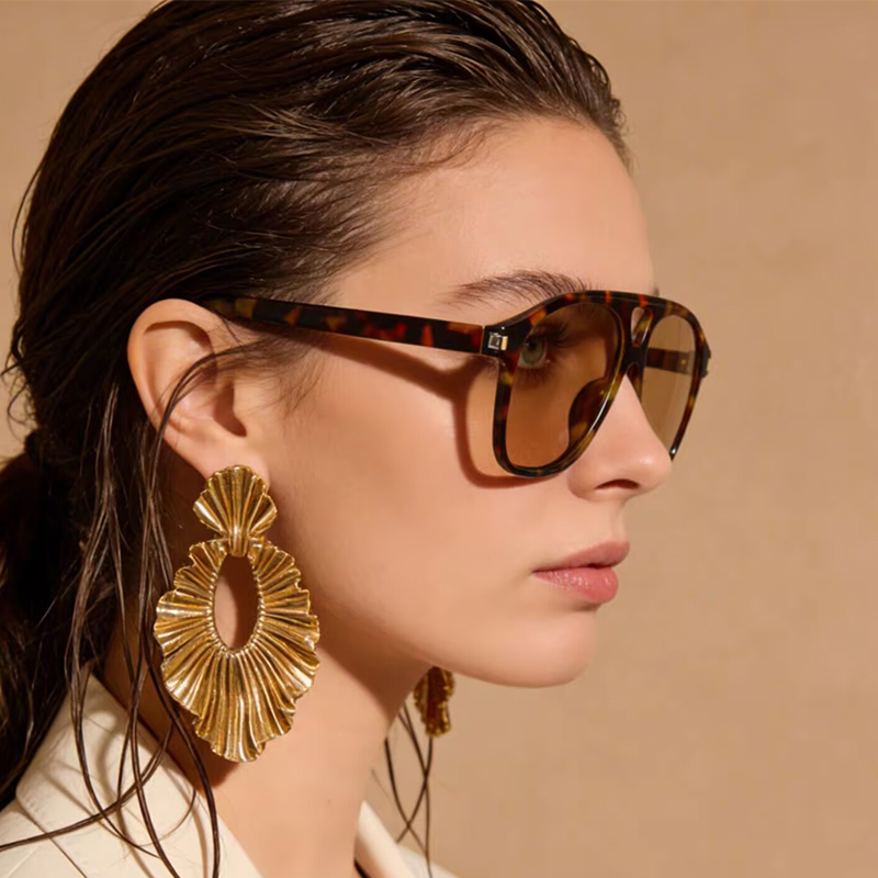 Luxurious Large-Frame Pilot Wo - Women'S Fashion Week Paris ulasan dan harga