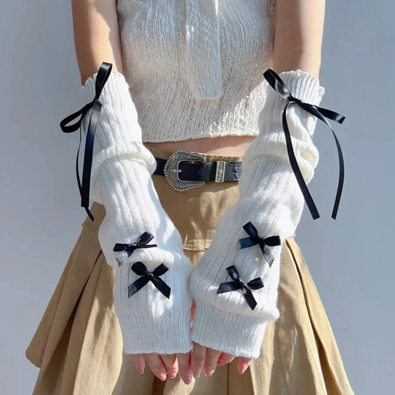 Female Y2K Fashion Arm Warmers - Women Fashion Gloves ulasan dan harga
