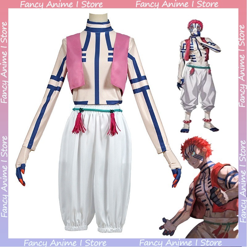 Anime Akaza Copsplay Costume H - Women'S Fashion Vest Tops ulasan dan harga