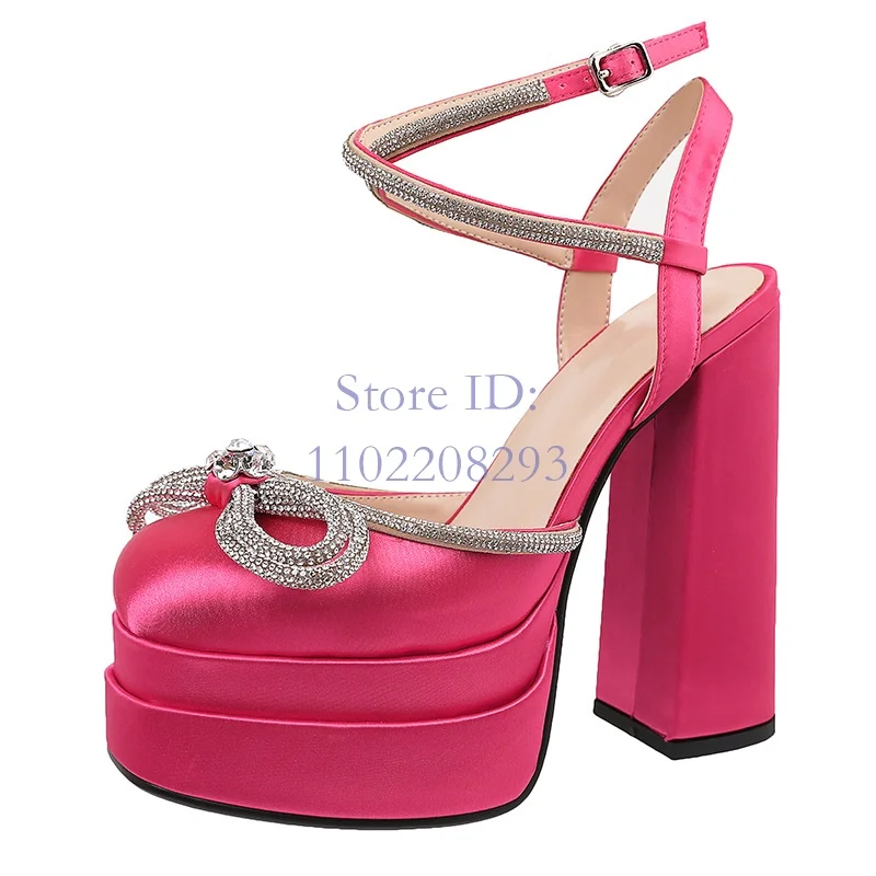 Crystal Butterfly-knot Sandals - Women'S Fashion Show ulasan dan harga