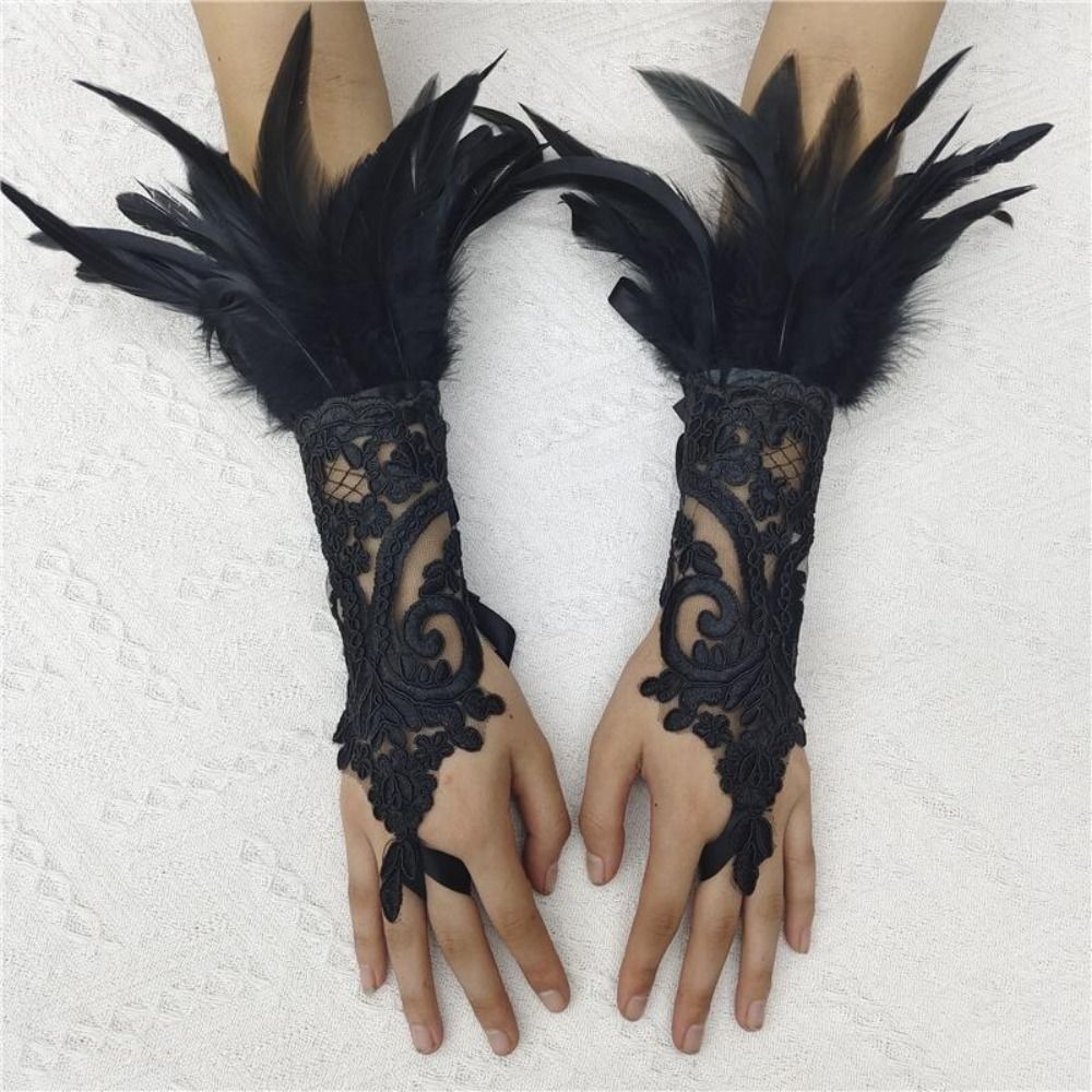 1PC Fashion Accessories Lace F - Women Fashion Gloves ulasan dan harga