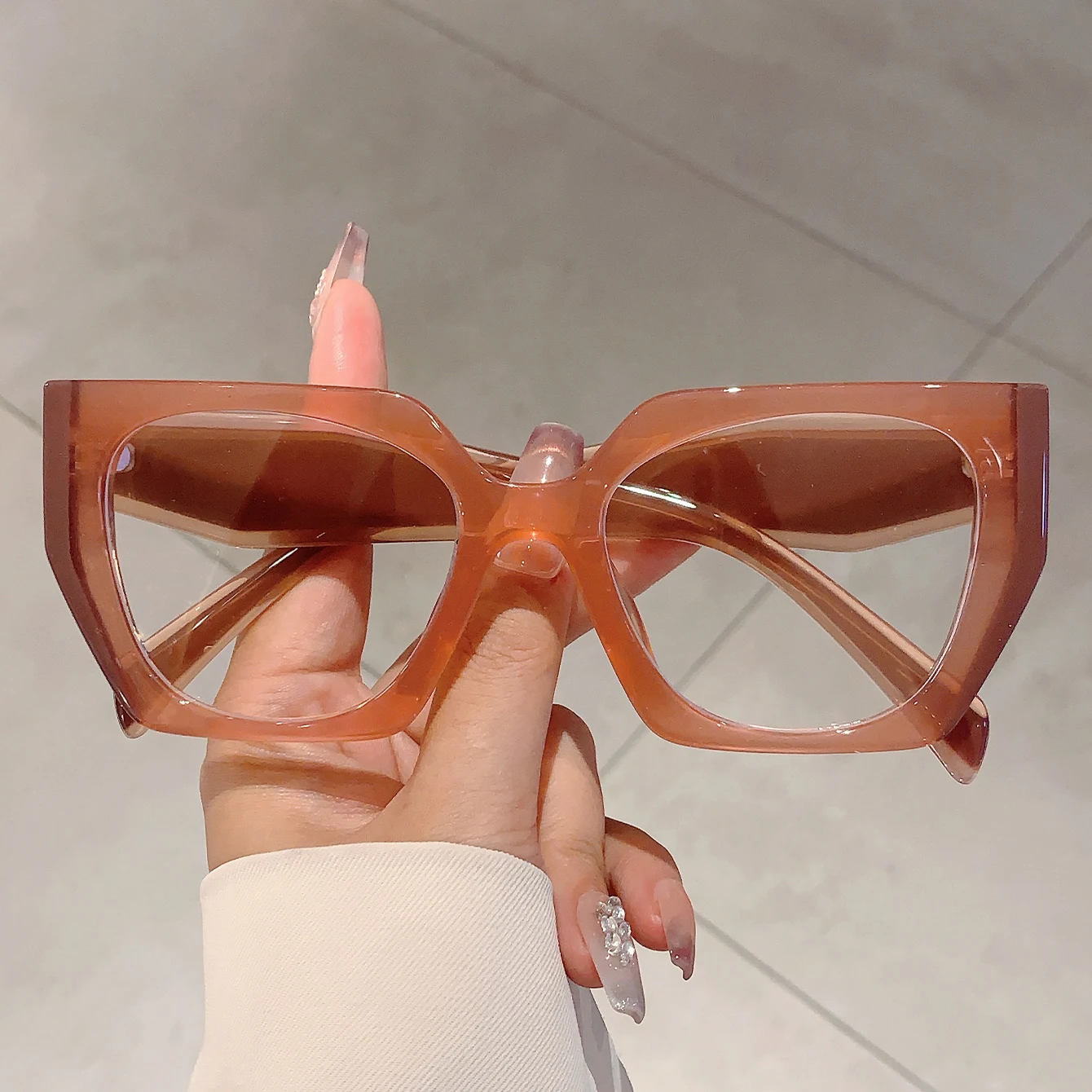 GM LUMIAS Oversized Women Glas - Women'S Fashion Glasses Non Prescription ulasan dan harga