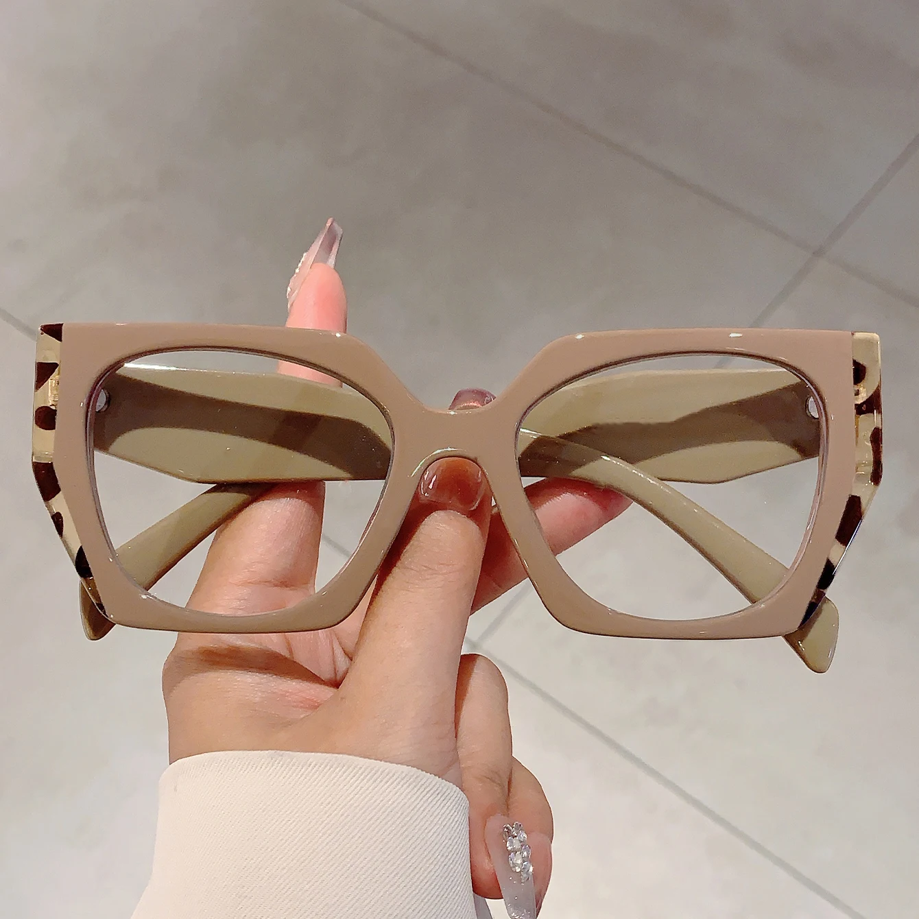GM LUMIAS Oversized Women Glas - Women'S Fashion Glasses Non Prescription ulasan dan harga