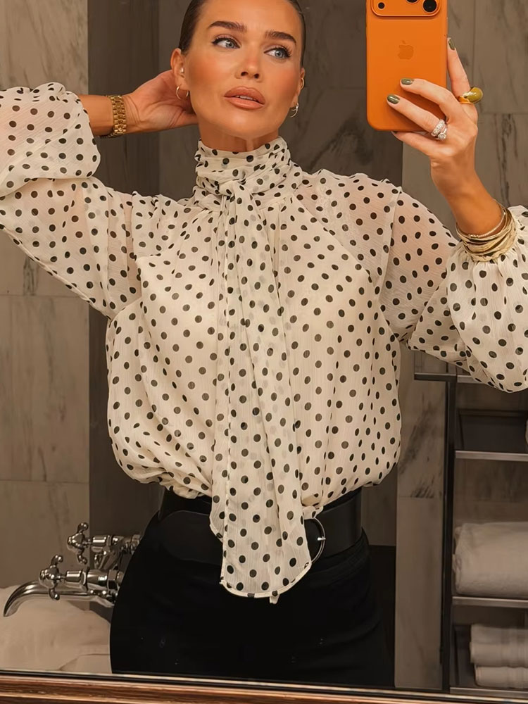 HH Women Fashion Vintage Polka - Women'S Fashion Trends 2026 Spring Summer ulasan dan harga