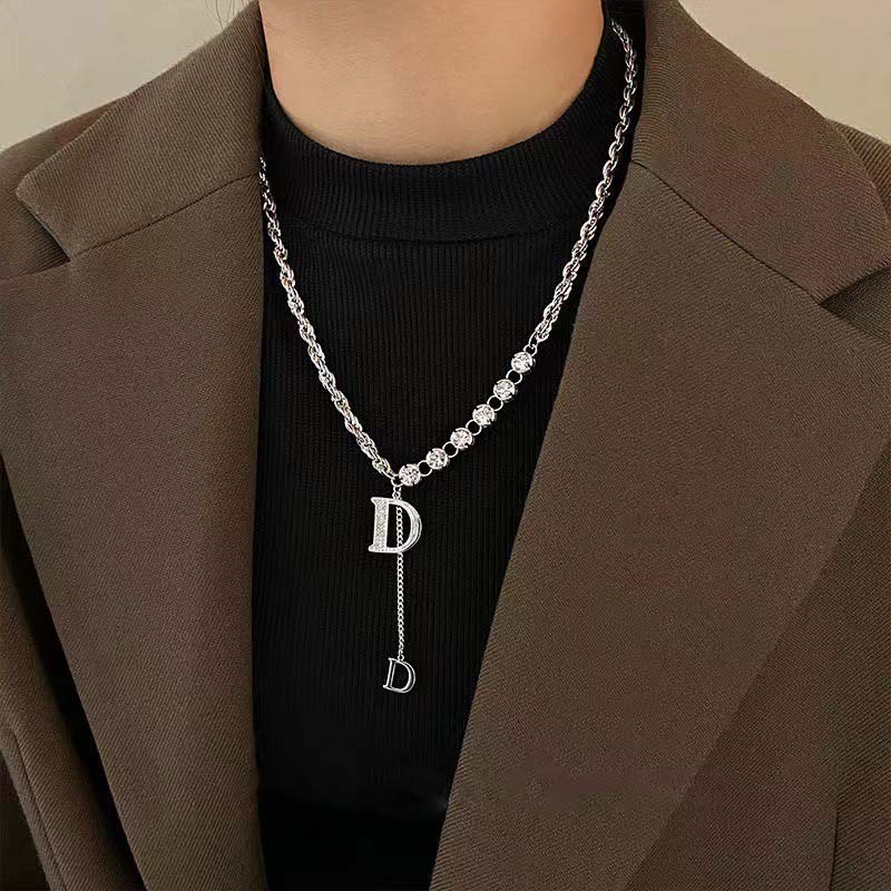 Letter Replica Designer Choker - Women Fashion Brand Logo ulasan dan harga
