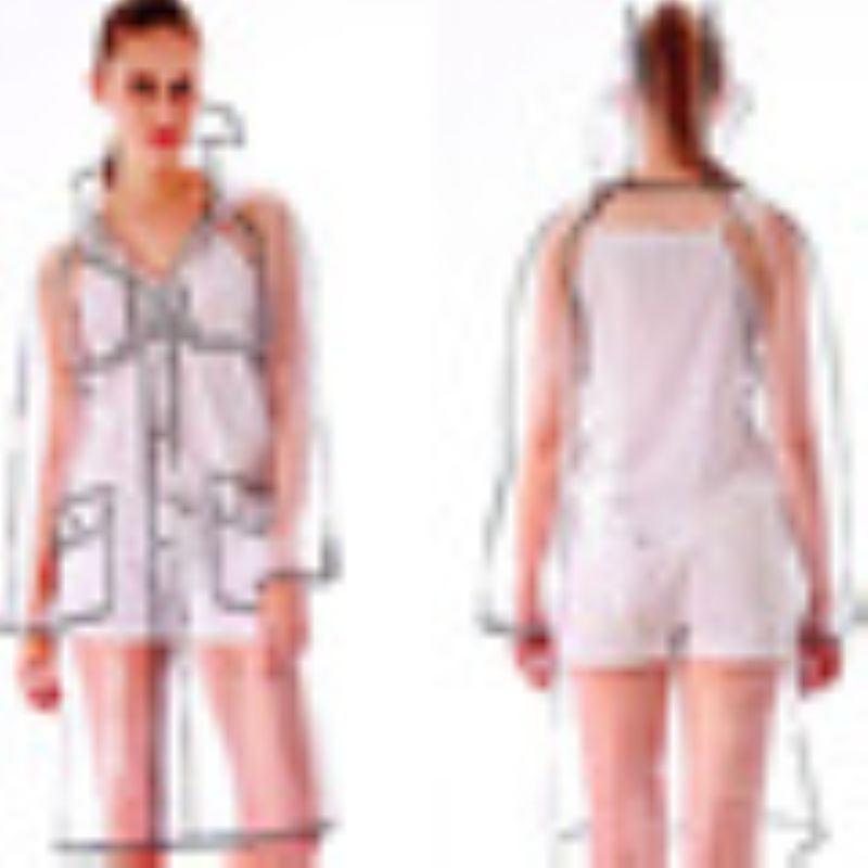 2PC Fashion Adult Women Transp - Women'S Fashion Raincoat ulasan dan harga