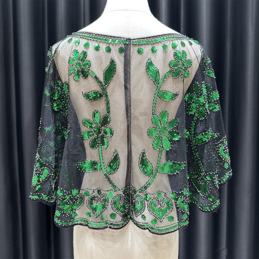 New 1920s Shoulder Shawl Spark - Women'S Fashion Of The 1920S ulasan dan harga