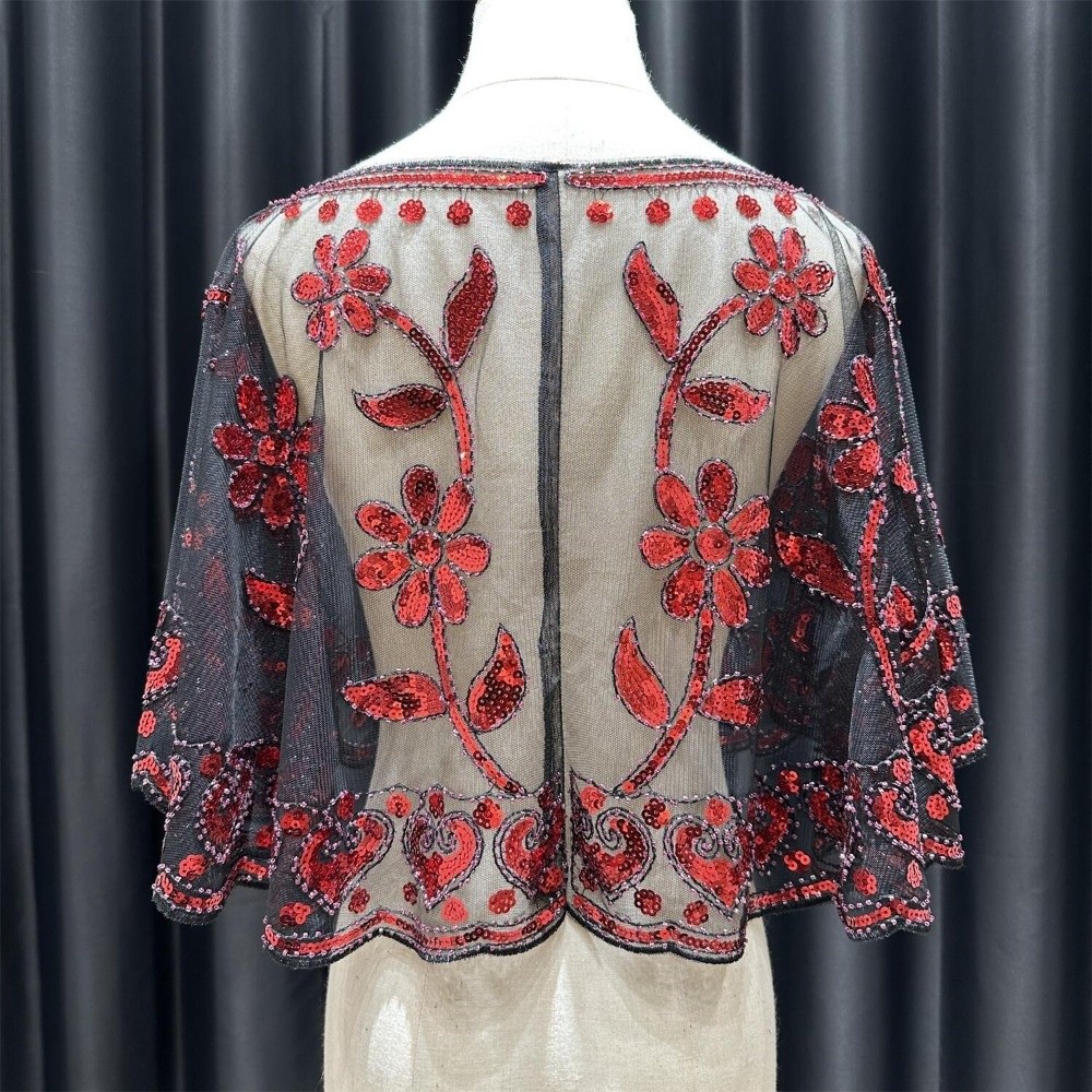 New 1920s Shoulder Shawl Spark - Women'S Fashion Of The 1920S ulasan dan harga