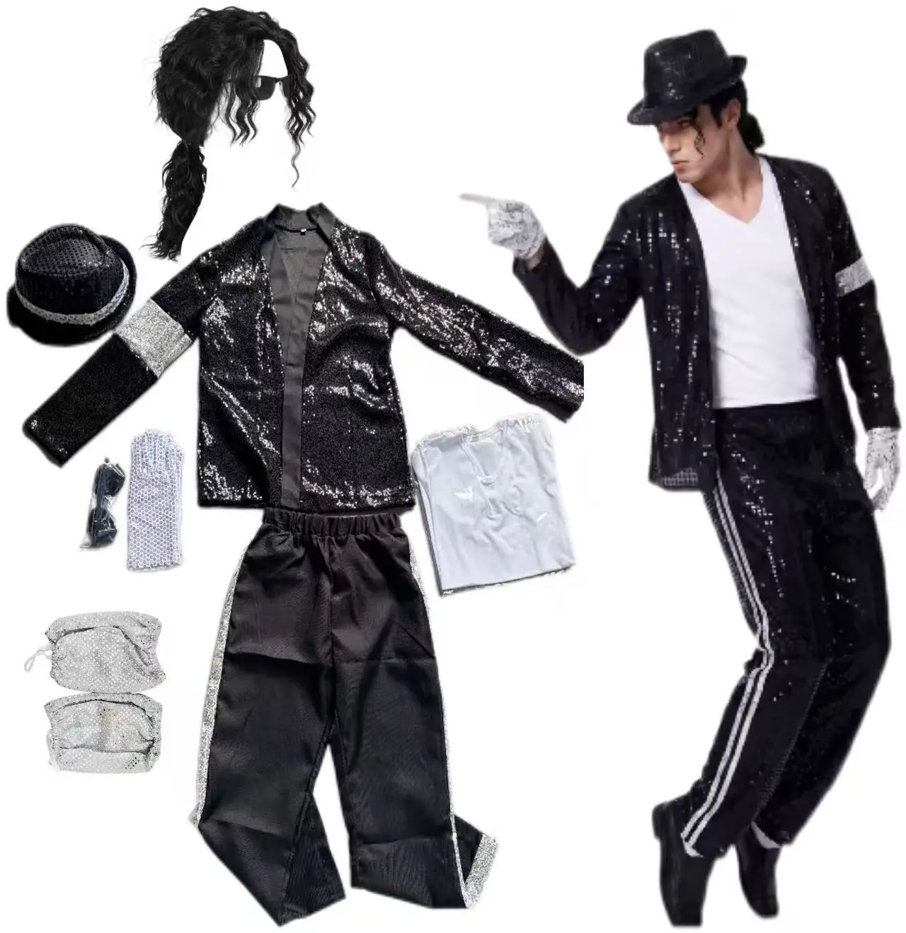 Adult Women Men 80s 90s Pop St - Women'S Fashion From The 90S ulasan dan harga