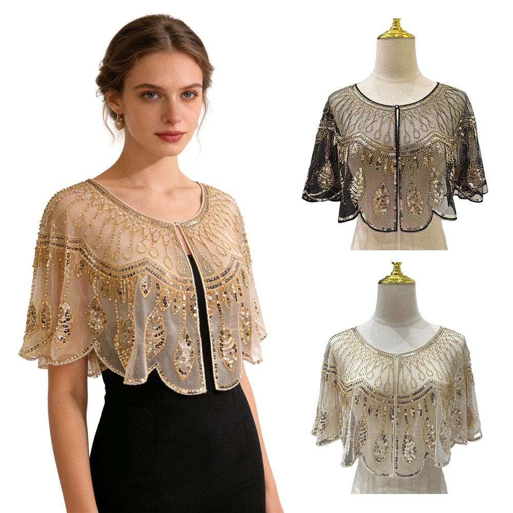 Fashion 1920s Flapper Shawl Fl - Women'S Fashion Of The 1920S ulasan dan harga
