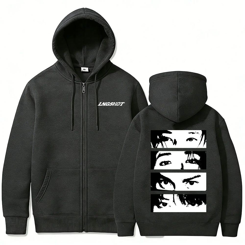 Korean Band Lngshot Eyes Graph - Women'S Fashion Sweatshirts ulasan dan harga