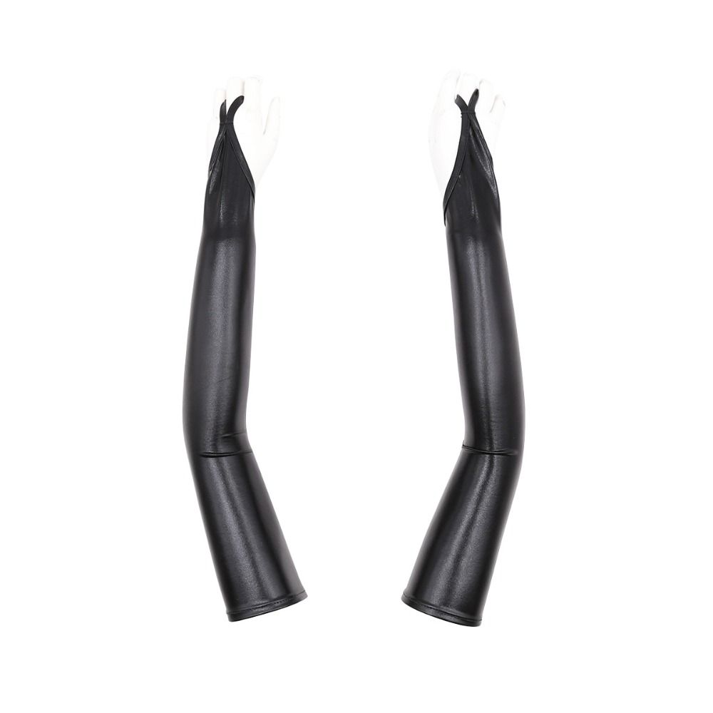 Fingerless Design Women Latex  - Women Fashion Gloves ulasan dan harga