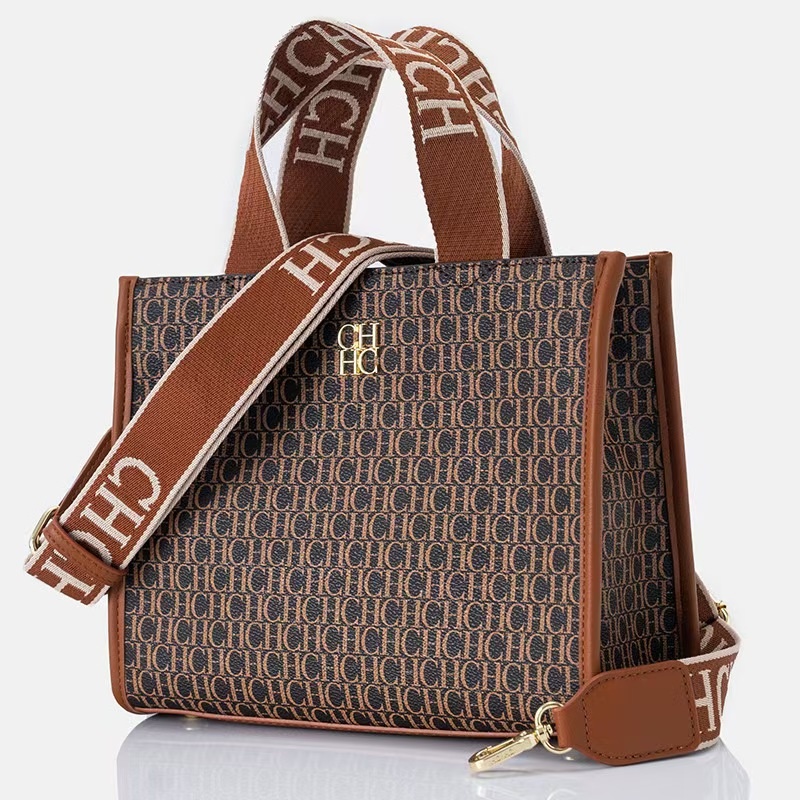 CH Fashion Monogram Print High - Women Fashion Brand Logo ulasan dan harga