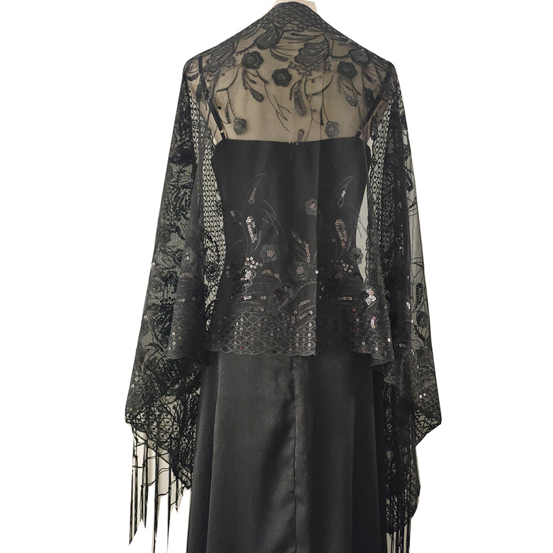 Sequins Wedding Cape Evening D - Women'S Fashion Of The 1920S ulasan dan harga
