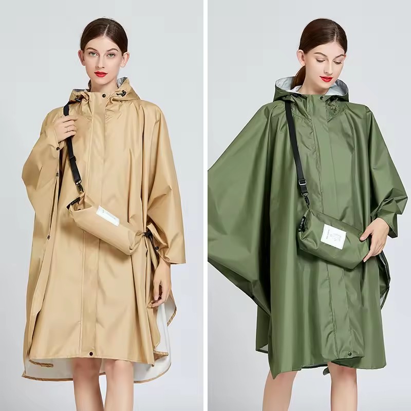 Fashion Portable Men And Women - Women'S Fashion Raincoat ulasan dan harga