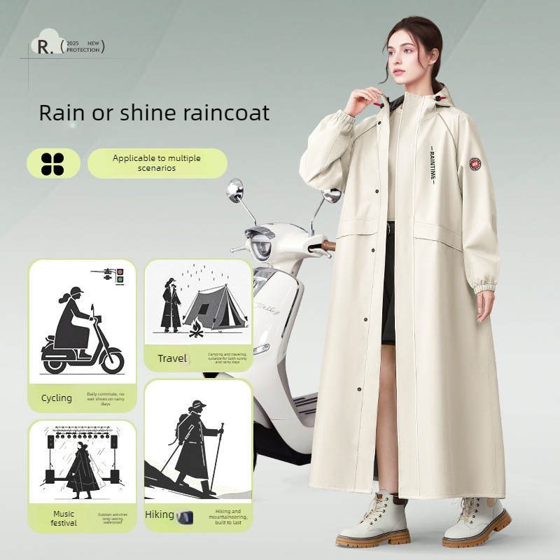 HOT Raincoat Long Full Body Wa - Women'S Fashion Raincoat ulasan dan harga