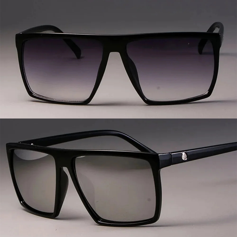 Retro Square Sunglasses Steamp - Women Fashion Brand Logo ulasan dan harga