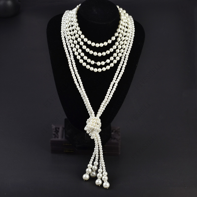 1920s Pearls Necklace Fashion  - Women'S Fashion Of The 1920S ulasan dan harga