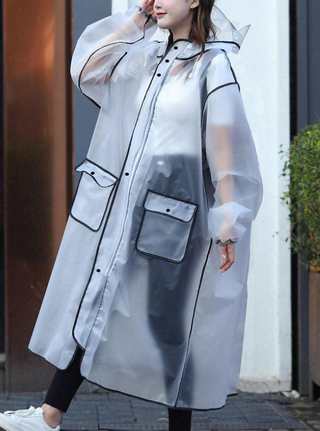 Fashion Multifunctional Rainco - Women'S Fashion Raincoat ulasan dan harga