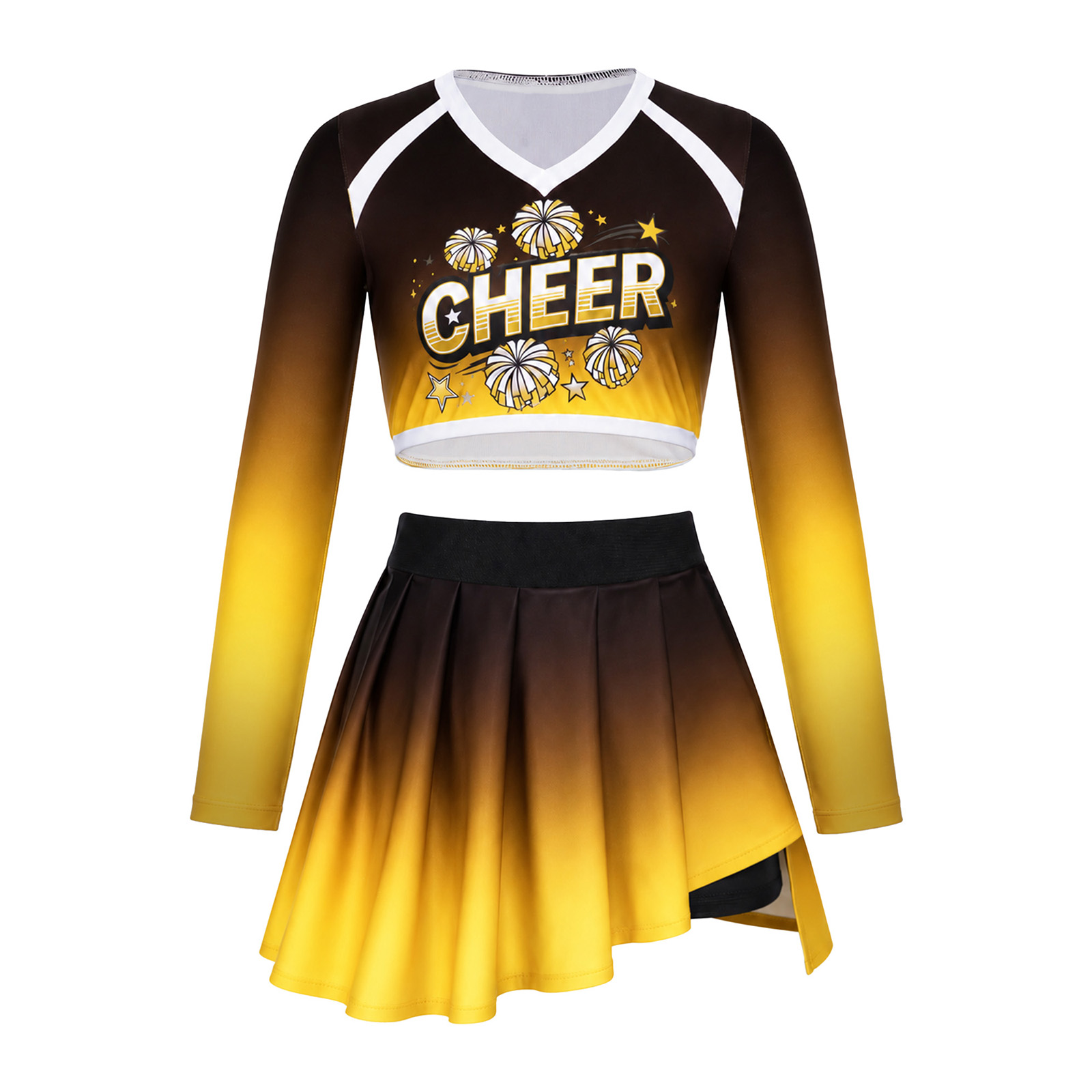 Cheerleading Uniform Halloween - Pleated Skirt Women ulasan dan harga