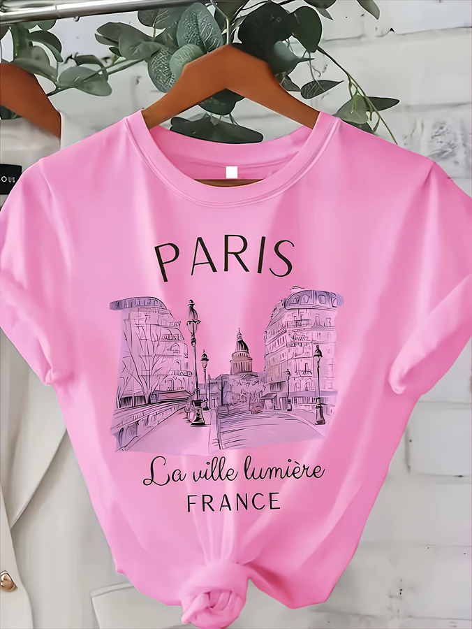 2026 New Women's Paris Print C - Women'S Fashion Trends 2026 Spring Summer ulasan dan harga