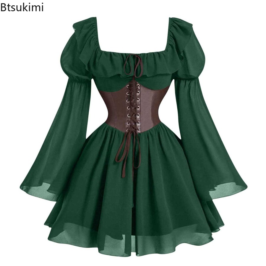 Medieval Dress Renaissance Per - Women'S Fashion Renaissance Period ulasan dan harga