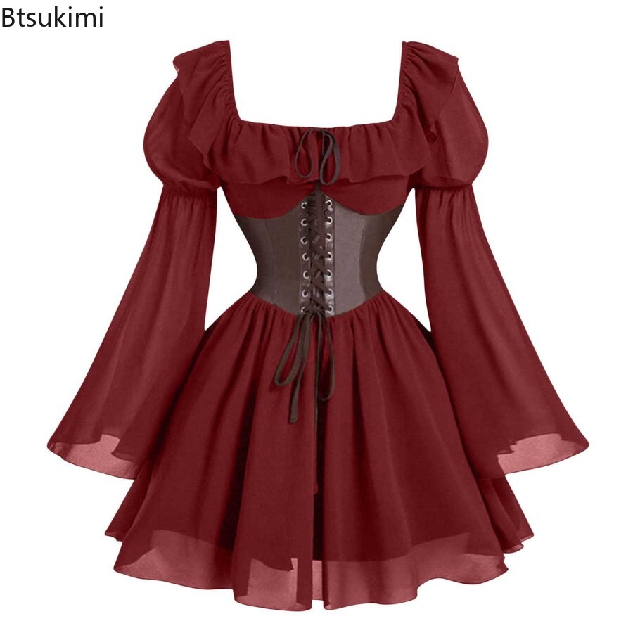 Medieval Dress Renaissance Per - Women'S Fashion Renaissance Period ulasan dan harga
