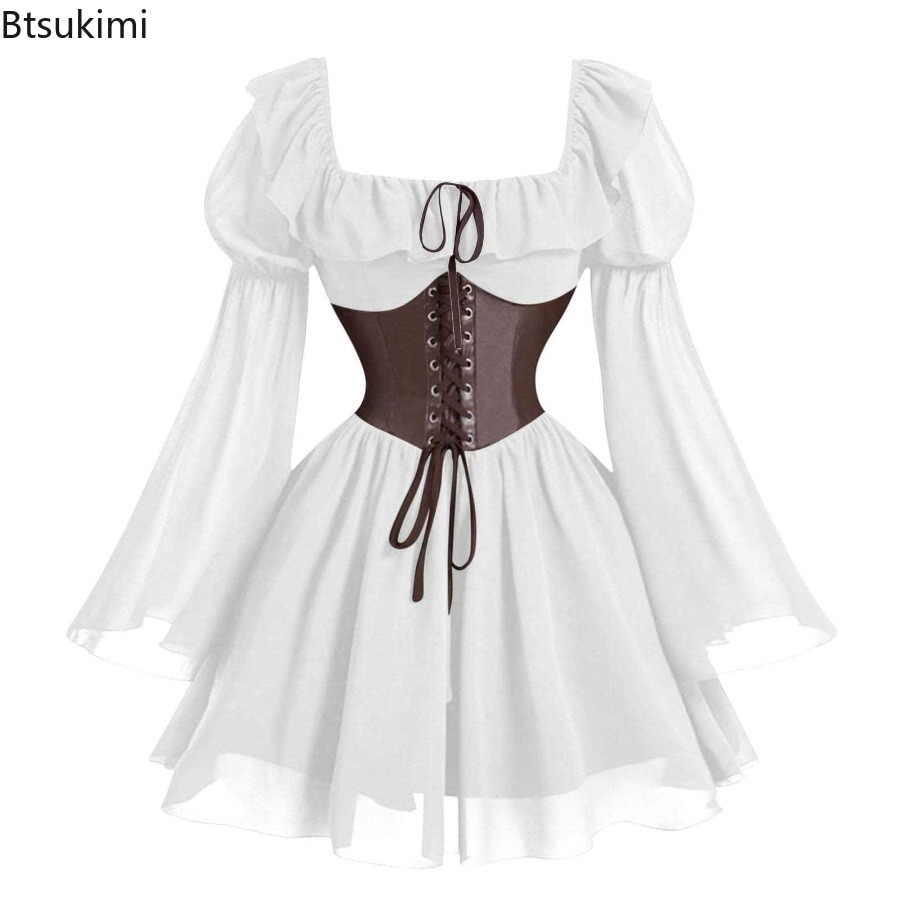Medieval Dress Renaissance Per - Women'S Fashion Renaissance Period ulasan dan harga