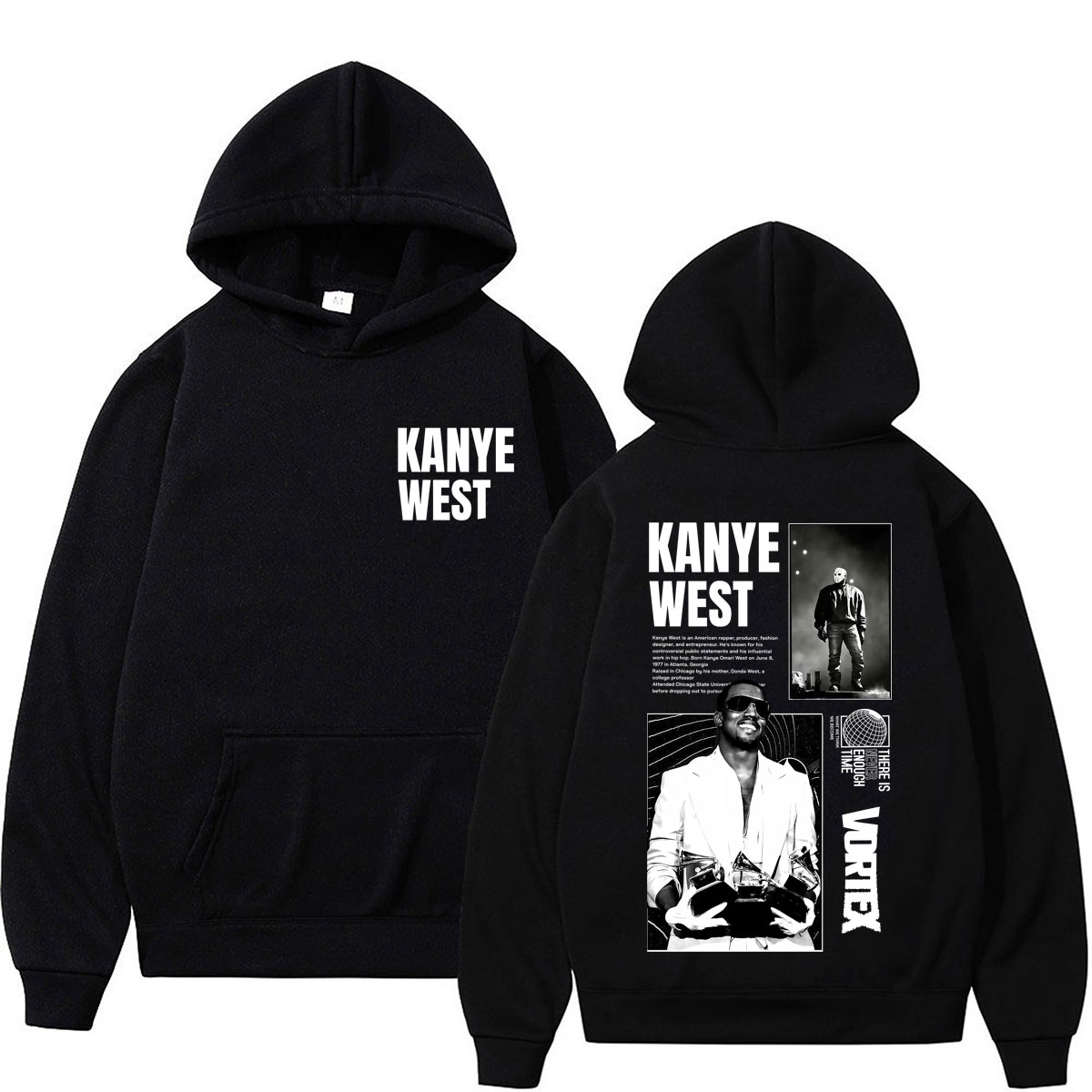 Customization Rapper Kanye Wes - Women'S Fashion Sweatshirts ulasan dan harga