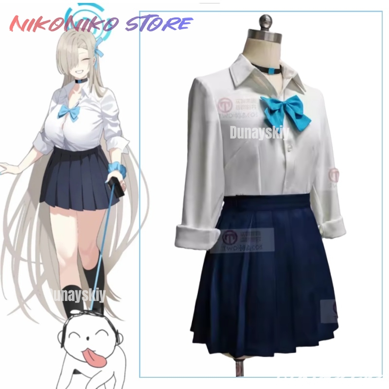 Game Blue Archive Cosplay Ichi - Pleated Skirt Women ulasan dan harga