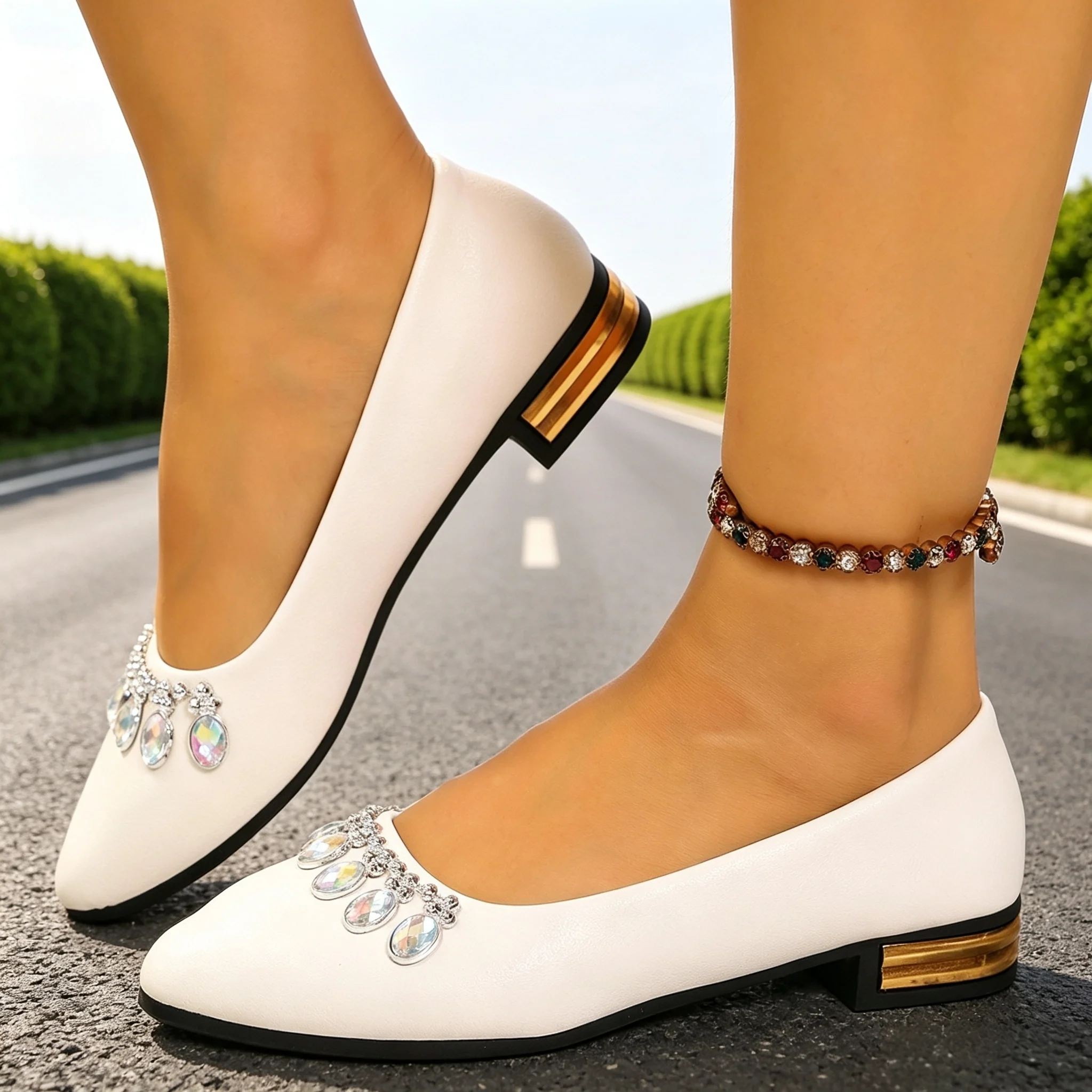 Women Flats Pointed Toe Ballet - Women Fashion Store ulasan dan harga