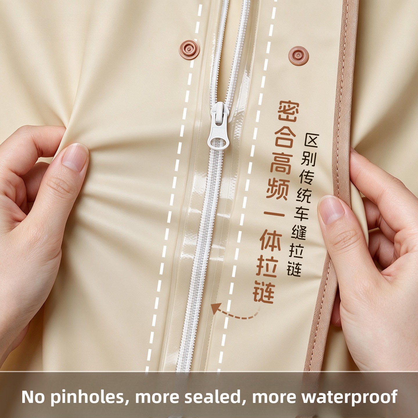 Fashion Women Transparent Eva  - Women'S Fashion Raincoat ulasan dan harga