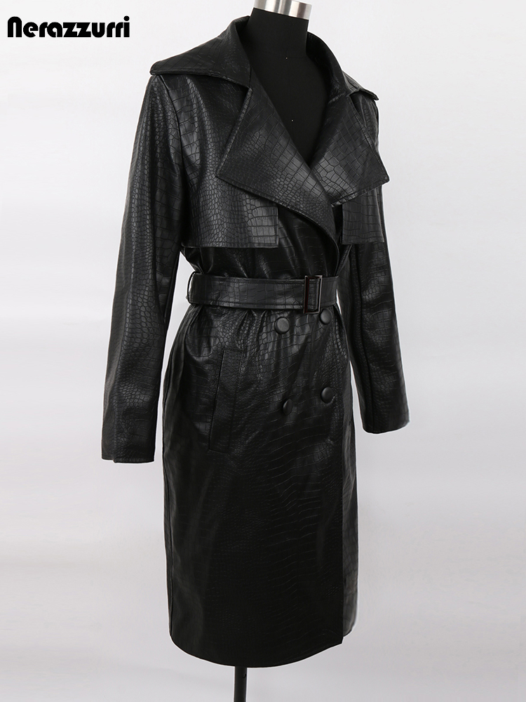 Nerazzurri Autumn Long Loose R - Women'S Fashion Raincoat ulasan dan harga