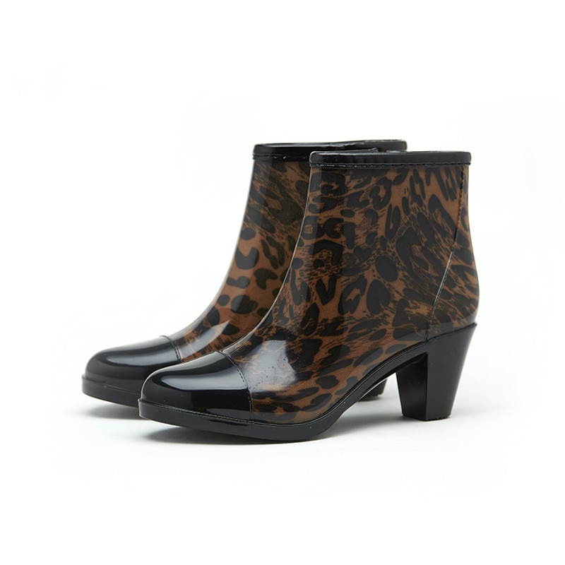 Side Zipper Fashion Rain Boots - Women'S Fashion Gumboots ulasan dan harga